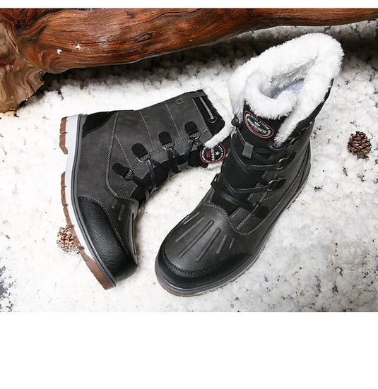 Men's Winter Mukluk Boots with Fur High-top Lining - Old Dog Trading