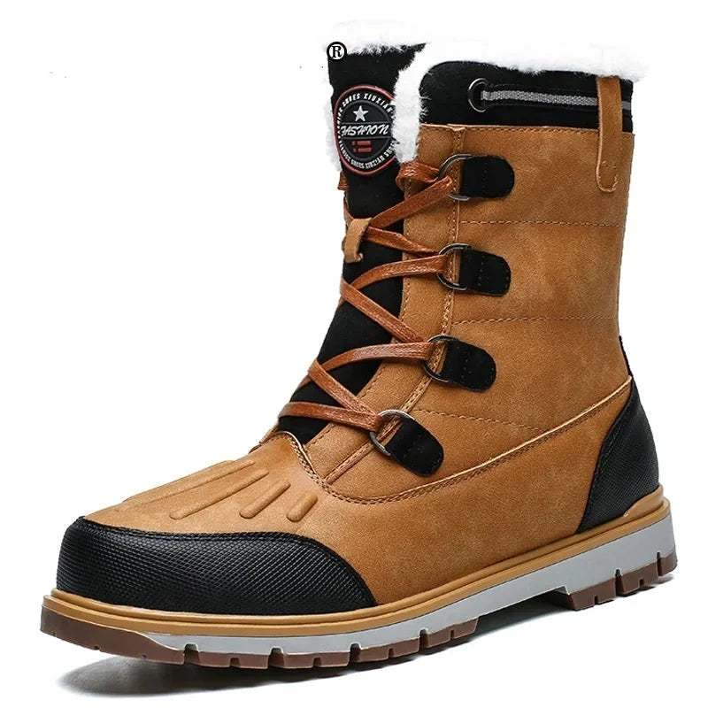 Load image into Gallery viewer, Men&#39;s Winter Mukluk Boots with Fur High-top Lining - Old Dog Trading
