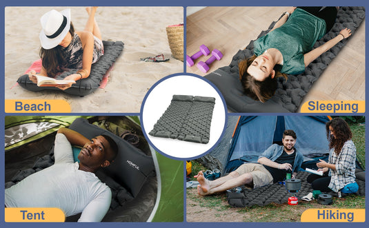 Outdoor Inflatable Mattress with or without Pillows - Old Dog Trading