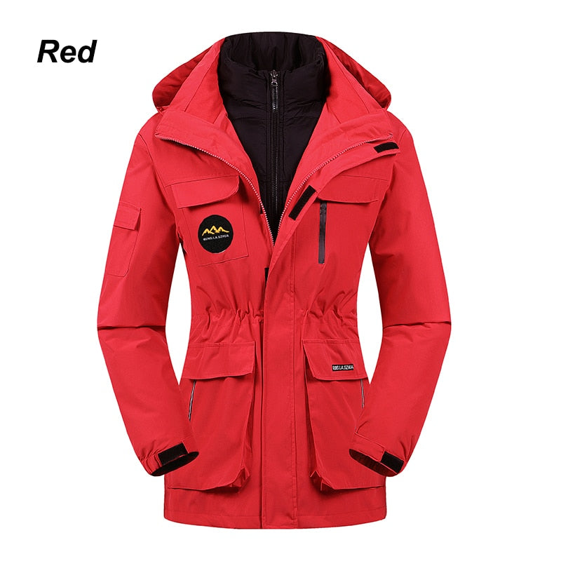 Load image into Gallery viewer, &#39;-30 Degree Womens Winter Down Ski Suit (Jacket or Jacket/Pant Combo) Waterproof - Old Dog Trading
