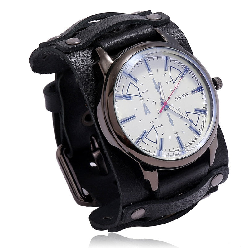 Carica immagine in Galleria Viewer, Jessingshow Men&#39;s Quartz Luxury Wristwatch w/Leather Band - Old Dog Trading
