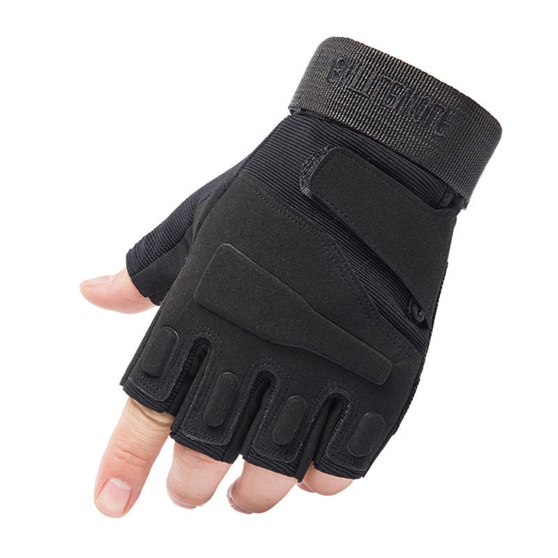 Carica immagine in Galleria Viewer, Unisex Half Finger Motorcycle, MTB Bike, or Cycling Gloves - Old Dog Trading

