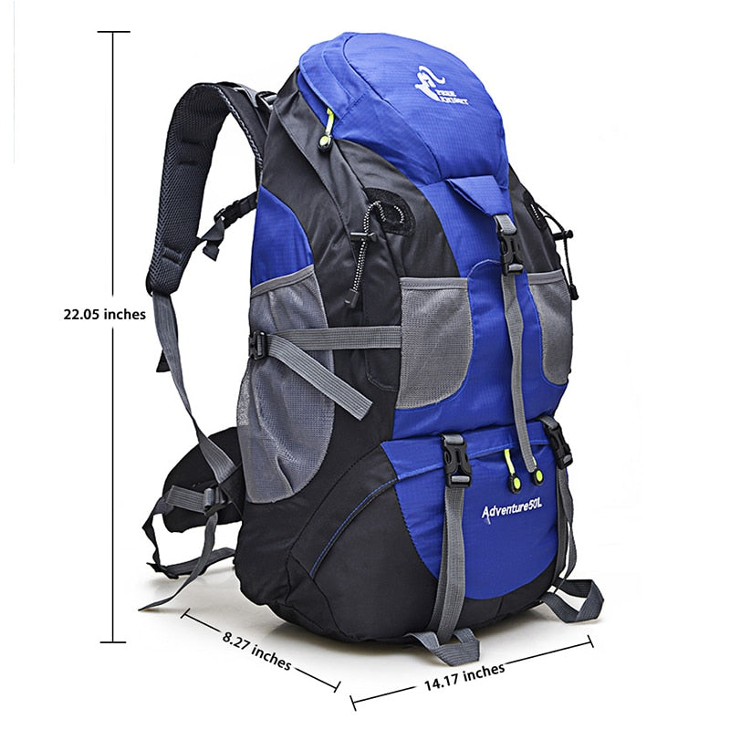 Load image into Gallery viewer, 50L Hiking Backpack Rucksack - Old Dog Trading
