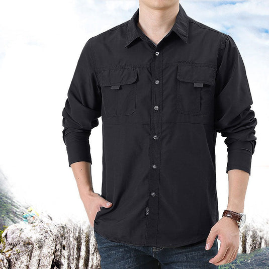 Outdoor/Camping Breathable, Quick-drying Long Sleeve Shirts - Old Dog Trading