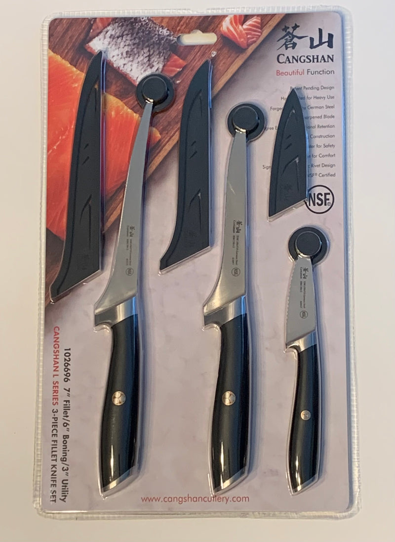 Load image into Gallery viewer, Cangshan L Series 3-Piece Fillet Knife Set - Old Dog Trading
