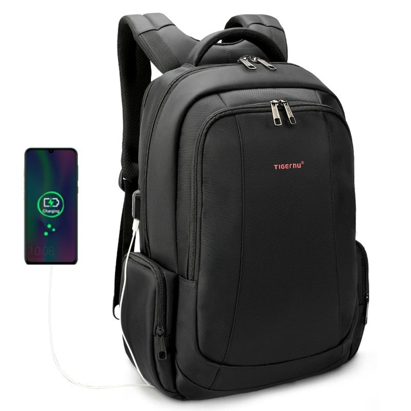 Load image into Gallery viewer, Tigernu Anti-Theft Camping or Business Casual Backpack - Old Dog Trading
