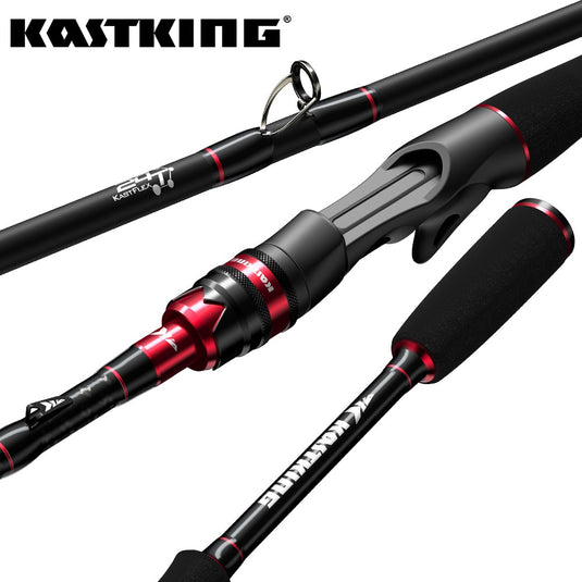 KastKing Max Steel Carbon Spinning / Casting Fishing Rods - Old Dog Trading